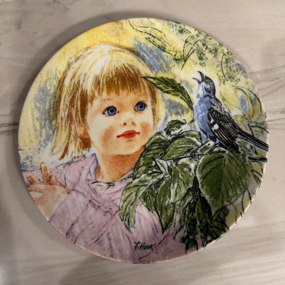 Discovery by Frances Hook Vintage Collector’s Plate 597